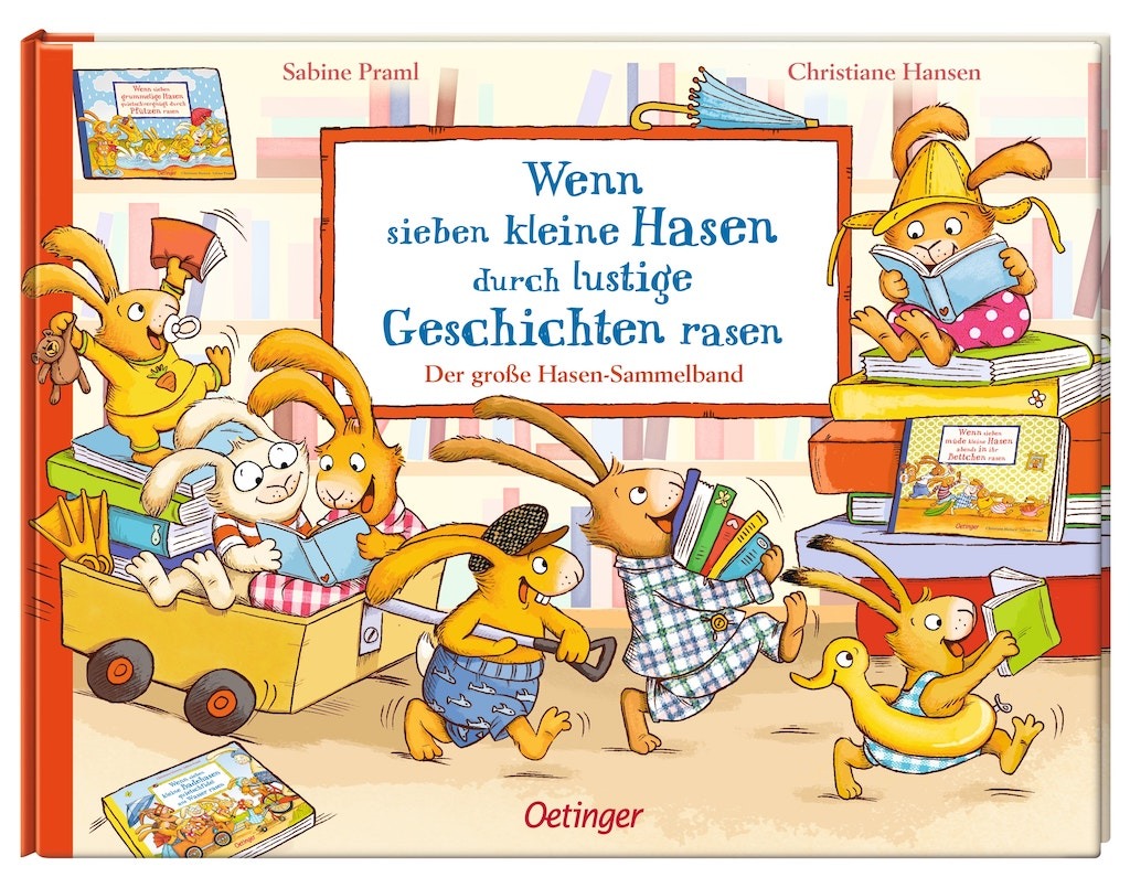 sieben kleine Hasen Sammelband Sabine Praml
